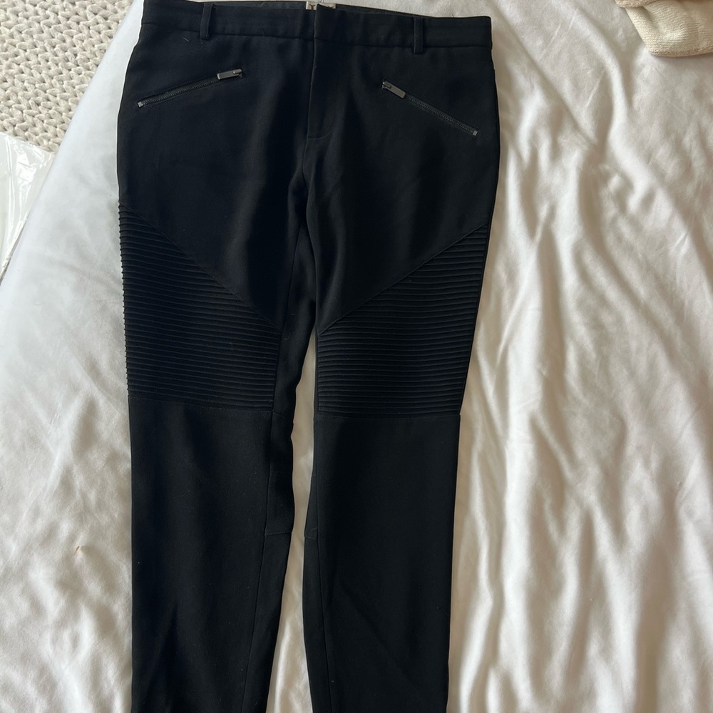 Haute Hippie Moto Style Pant, Size 6